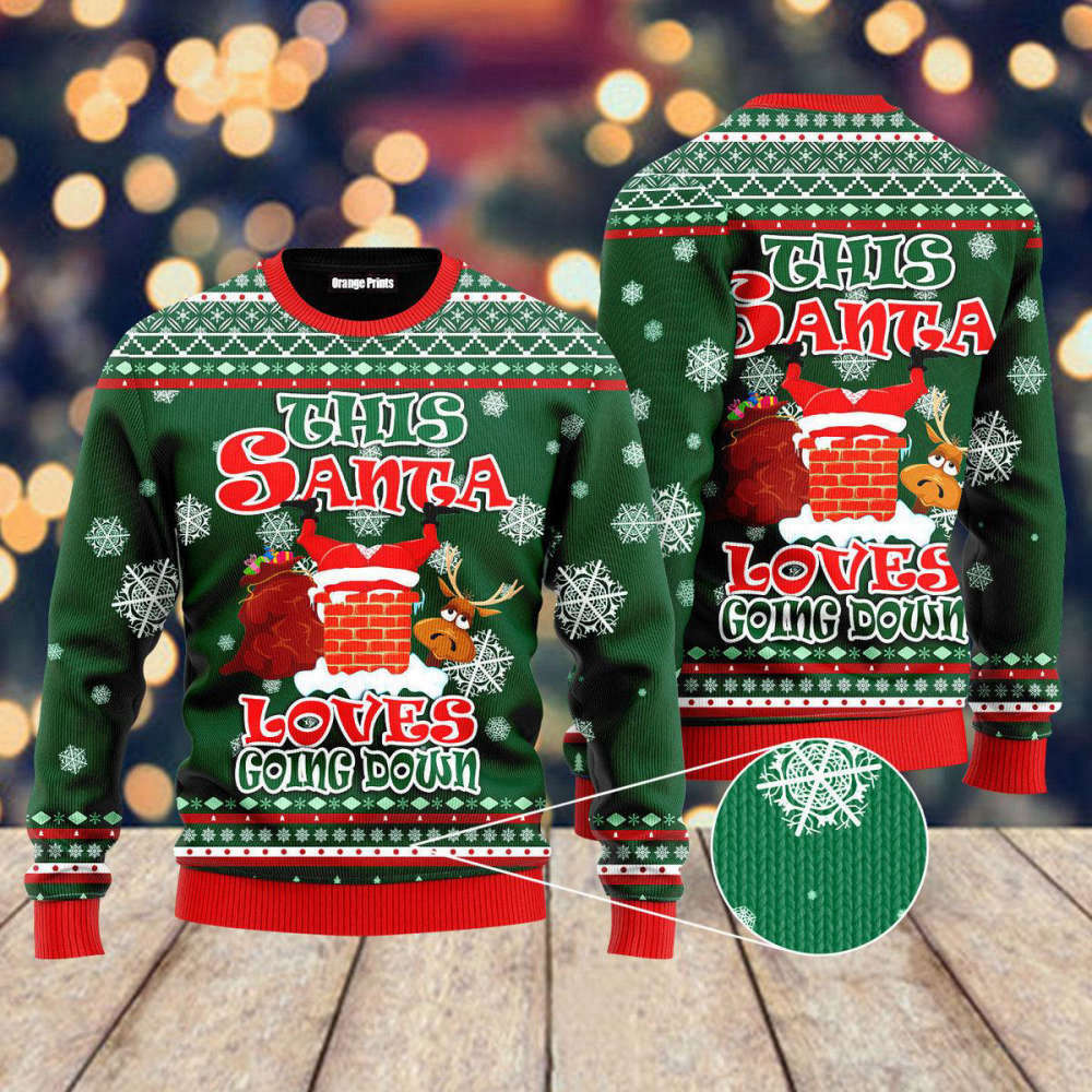 Hilarious Santa Ugly Christmas Sweater for Men & Women – Spread the Festive Cheer!