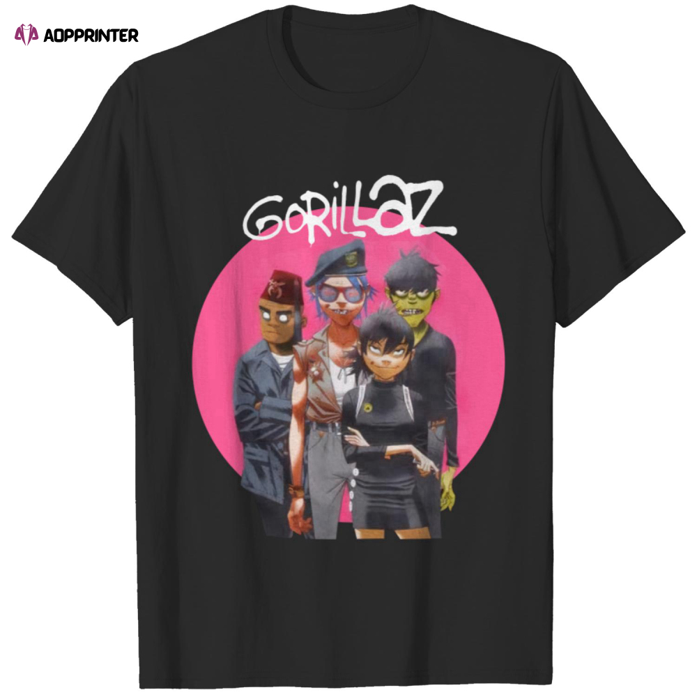 Hot Topic Gorillaz Humanz Group T-Shirt