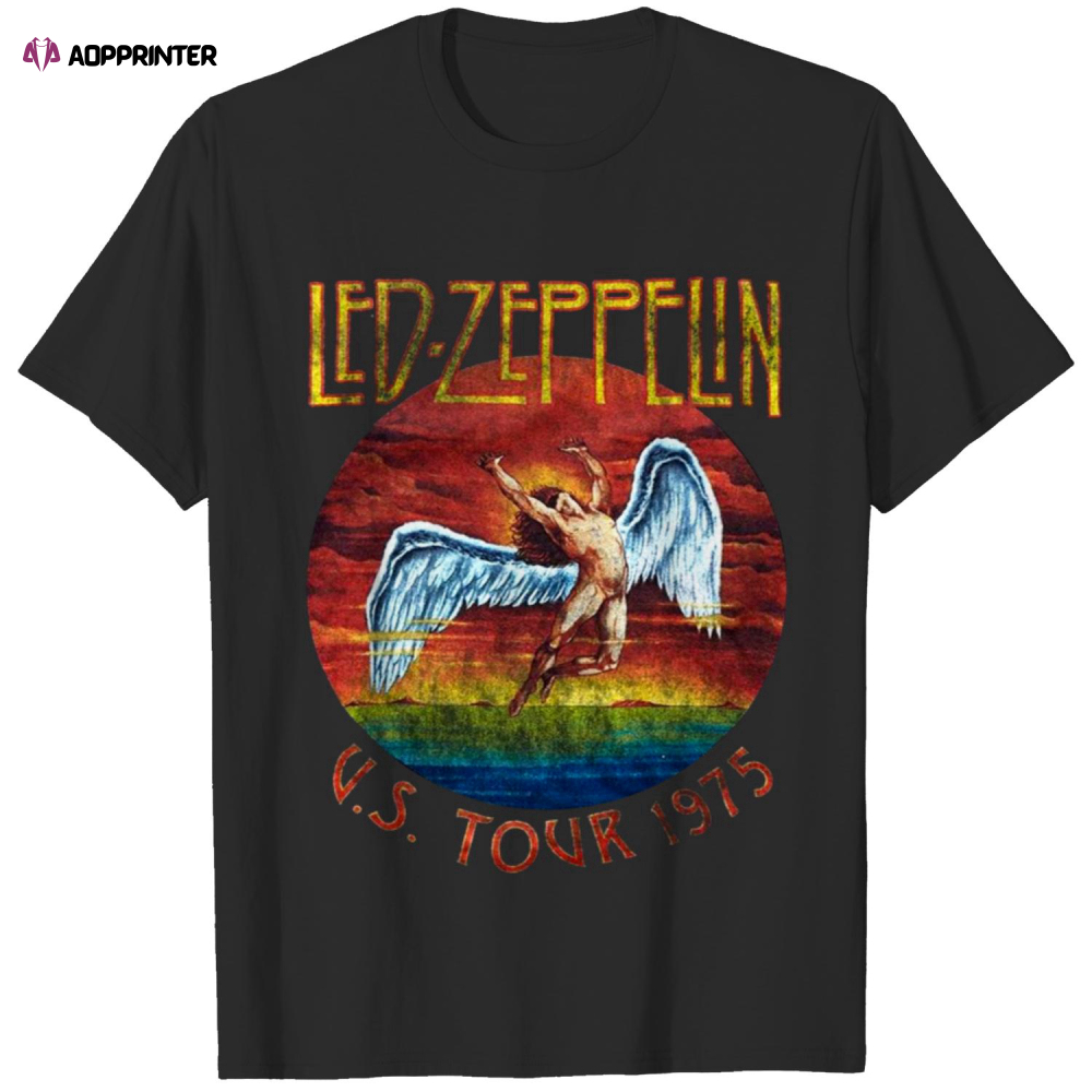 Hot Topic Led Zeppelin U.S. Tour 1975 T-Shirt