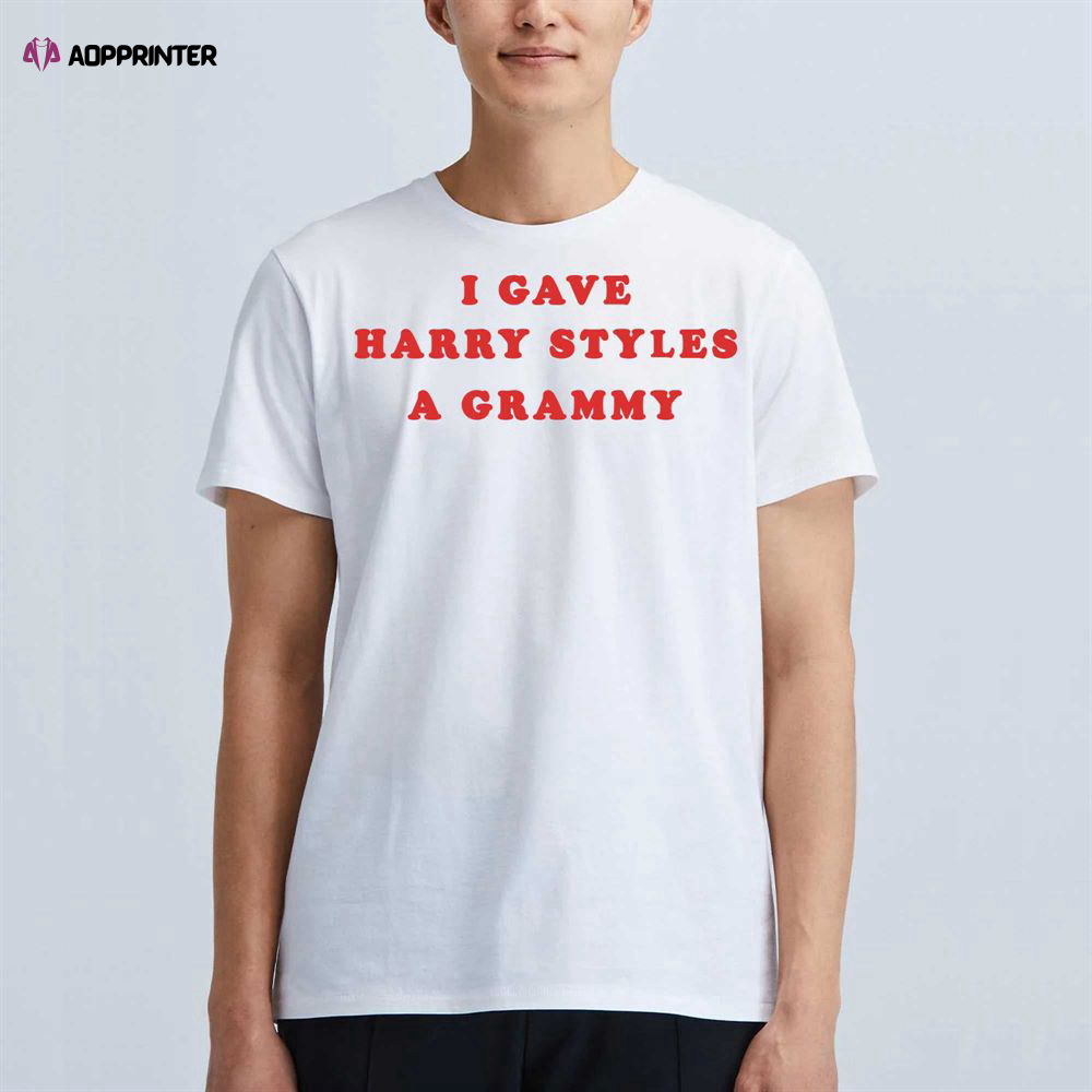 I Gave Harry Styles A Grammy T-shirt