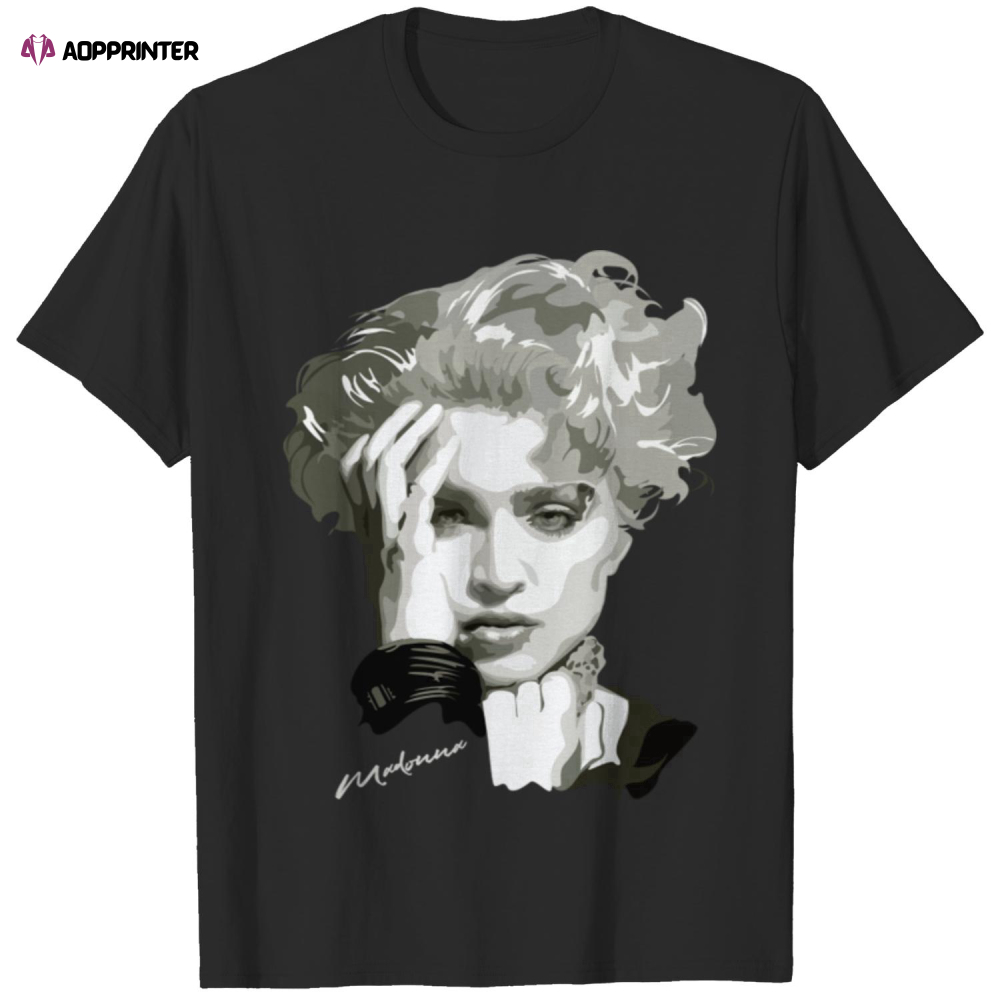 Iconic Madonna Classic T-Shirt: Timeless Style for Fans & Fashion Enthusiasts