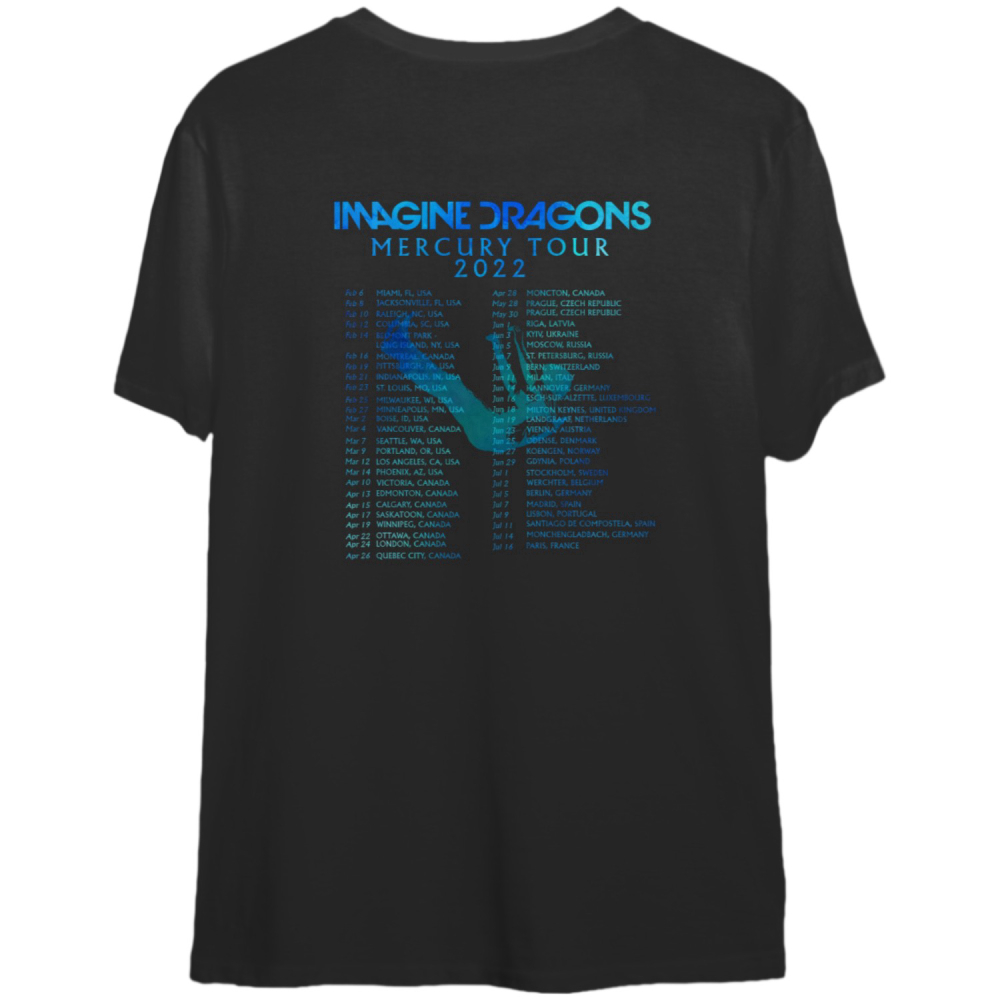 Imagine Dragons Mercury Tour 2022 Shirt, Mercury Tour 2022 Shirt, Before the Thunder shirt