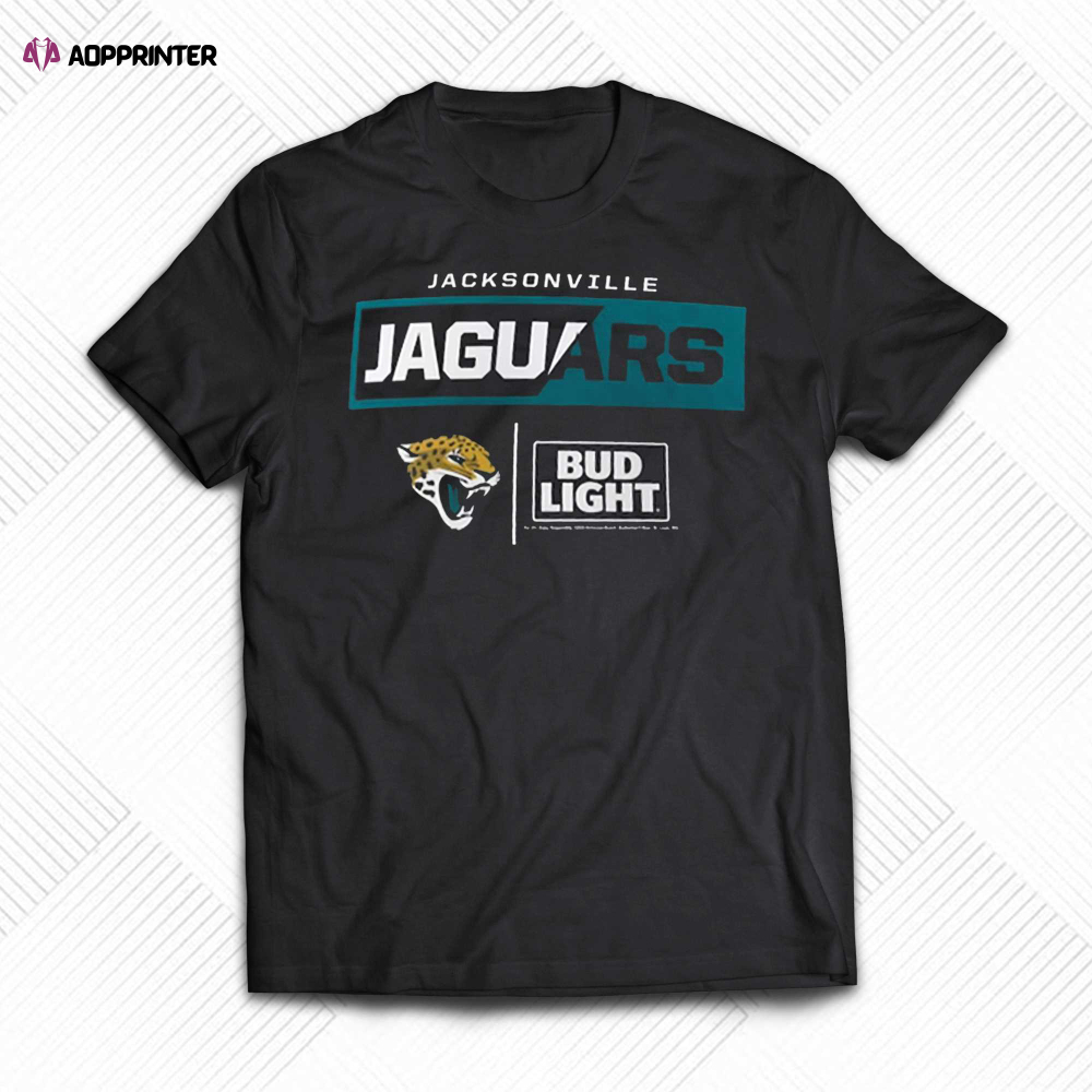 Jacksonville Jaguars Fanatics Branded Nfl X Bud Light T-shirt
