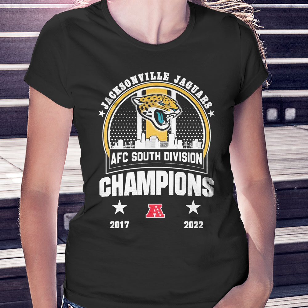 Jacksonville Jaguars Skyline 2022 Afc South Division Champions Shirt