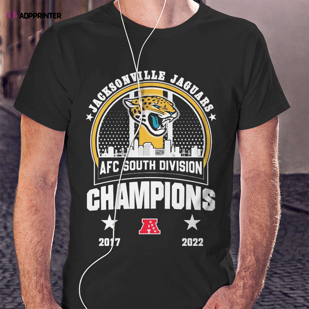 Jacksonville Jaguars Team 2022 Afc South Division Champions Shirt