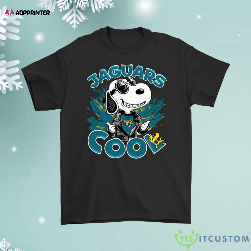 Jacksonville Jaguars Snoopy Joe Cool Were Awesome Shirt