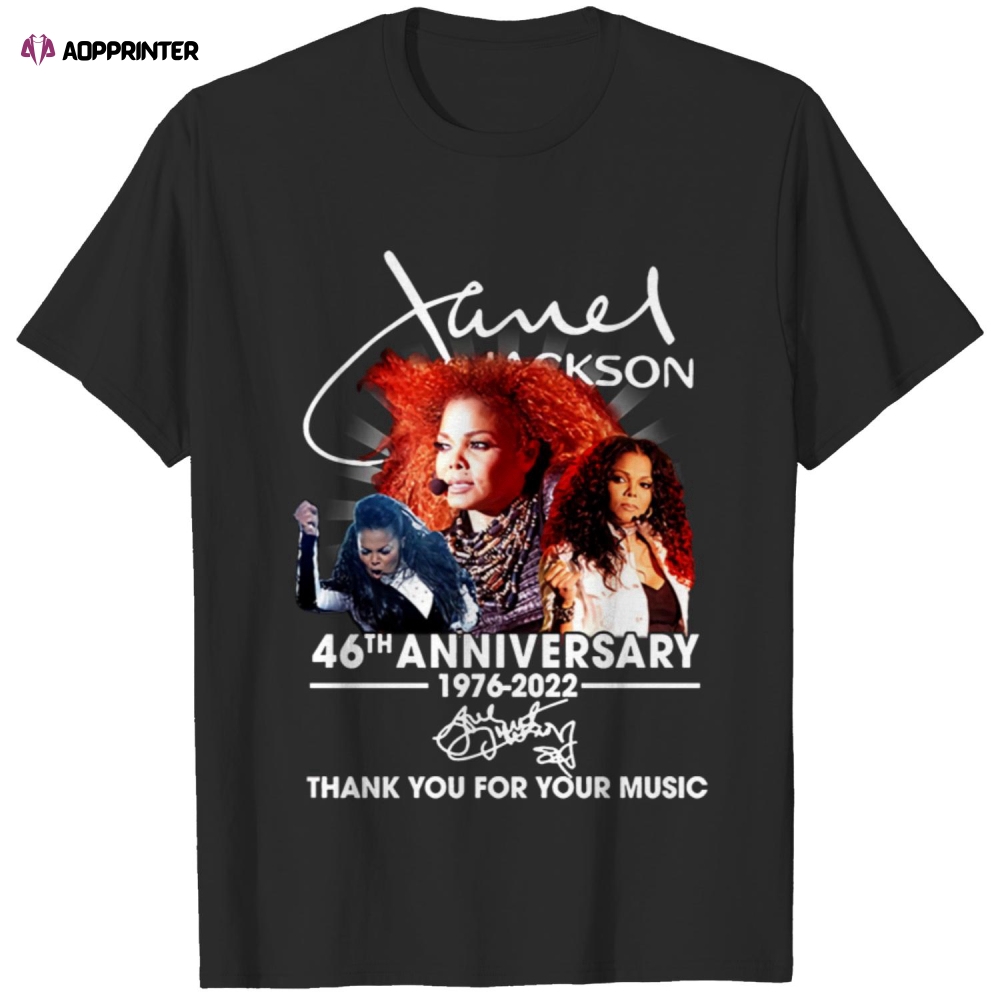 Janet Jackson 47th Anniversary Shirt