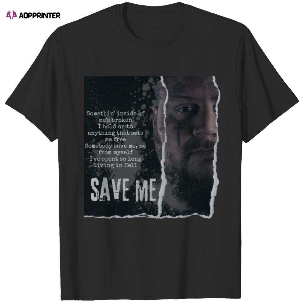 Jelly Roll, Save Me, Concert Tee, Jell Roll Shirt