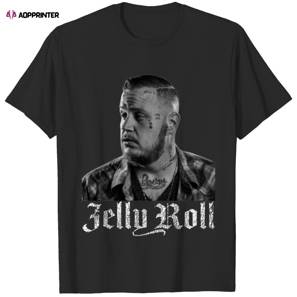Jelly Roll 2023 Tour Shirt, Jelly Roll Backroad Baptism 2023 Tour T Shirt