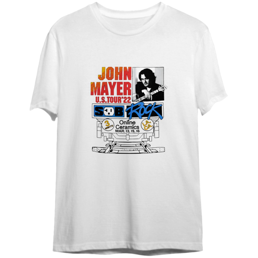 John Mayer Sob Rock Tour 2022 Shirt