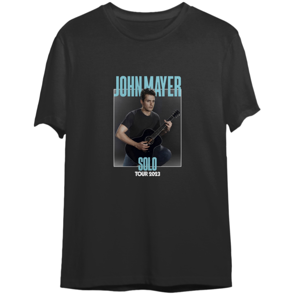 John Mayer Tour 2023 Tshirt, John Mayer Solo North American Concert 2023 Shirt