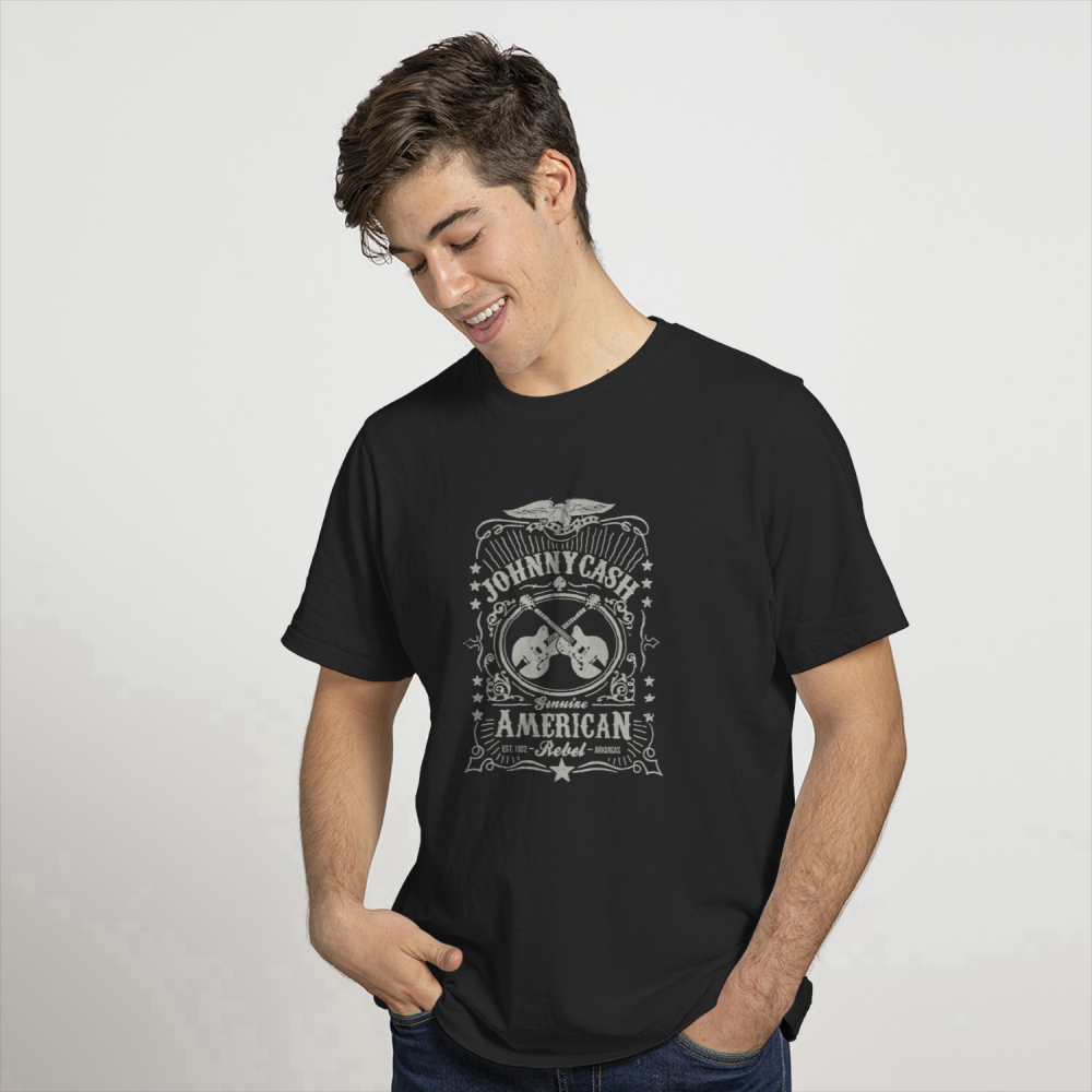 Johnny Cash Man In Black Tennessee Three T-Shirt