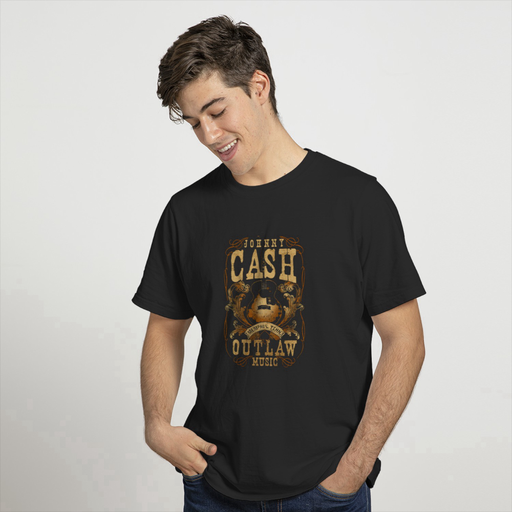 JOHNNY CASH OUTLAW USIC – Johnny Cash – T-Shirt