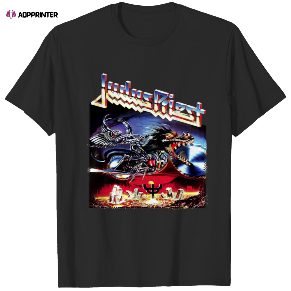 Judas Priest Sad Wings Of Destiny Album T-Shirt, Vintage Judas Priest Tour Shirt