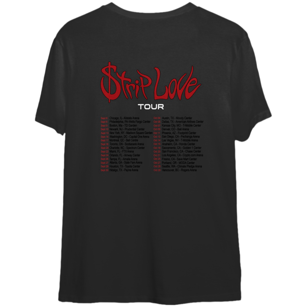 Karol G Strip Love Tour 2022 Shirt