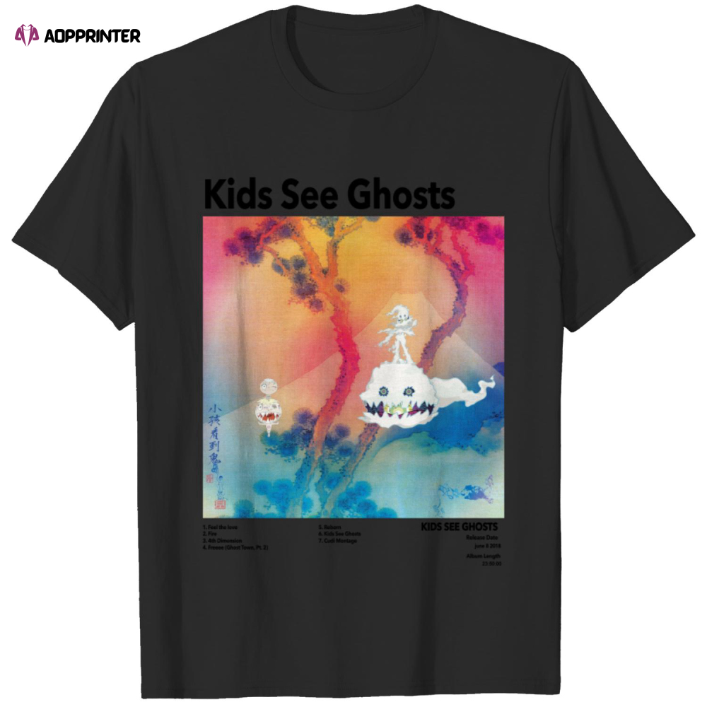 Kid See Ghosts | Retro Album T Shirt