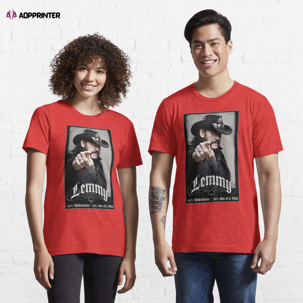 LEMMY KILMISTER MOTORHEAD Essential T-Shirt