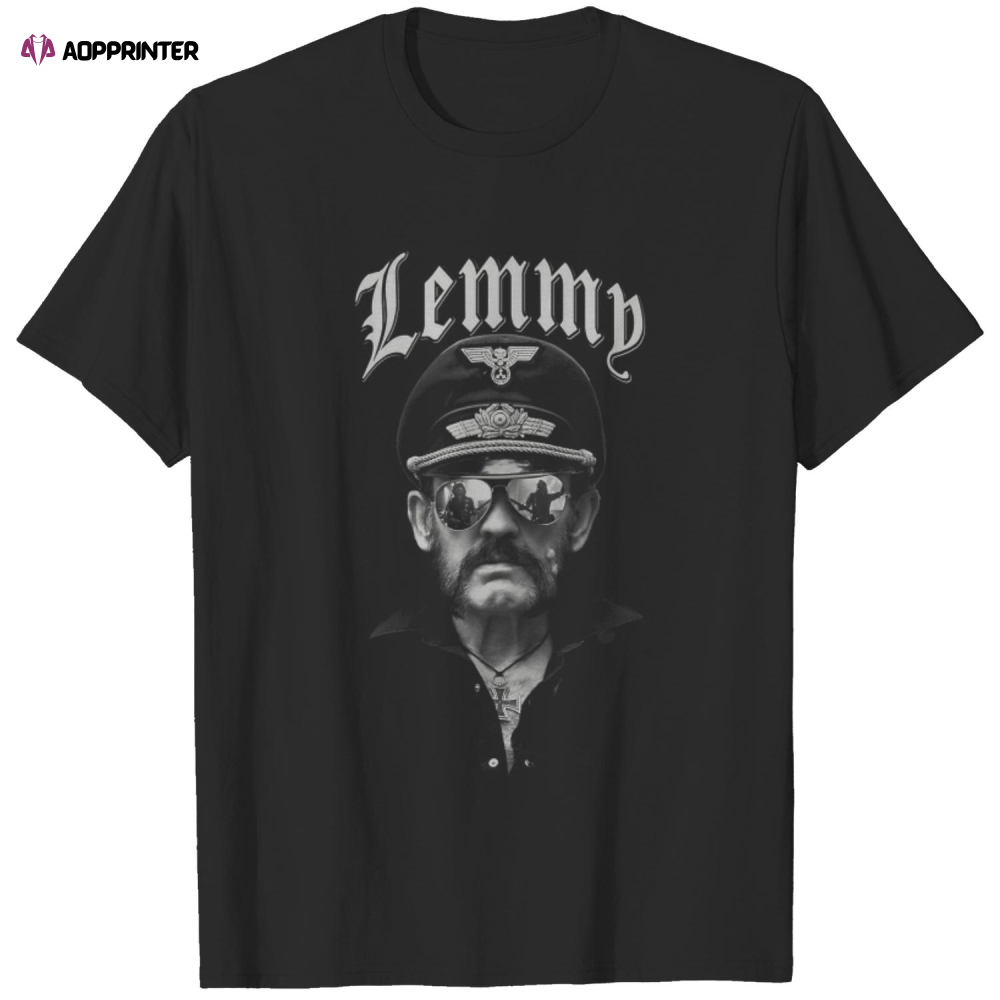 Lemmy – motorhead – lemmy t-shirt – motorhead t-shirt – official Motorhead t-shirt