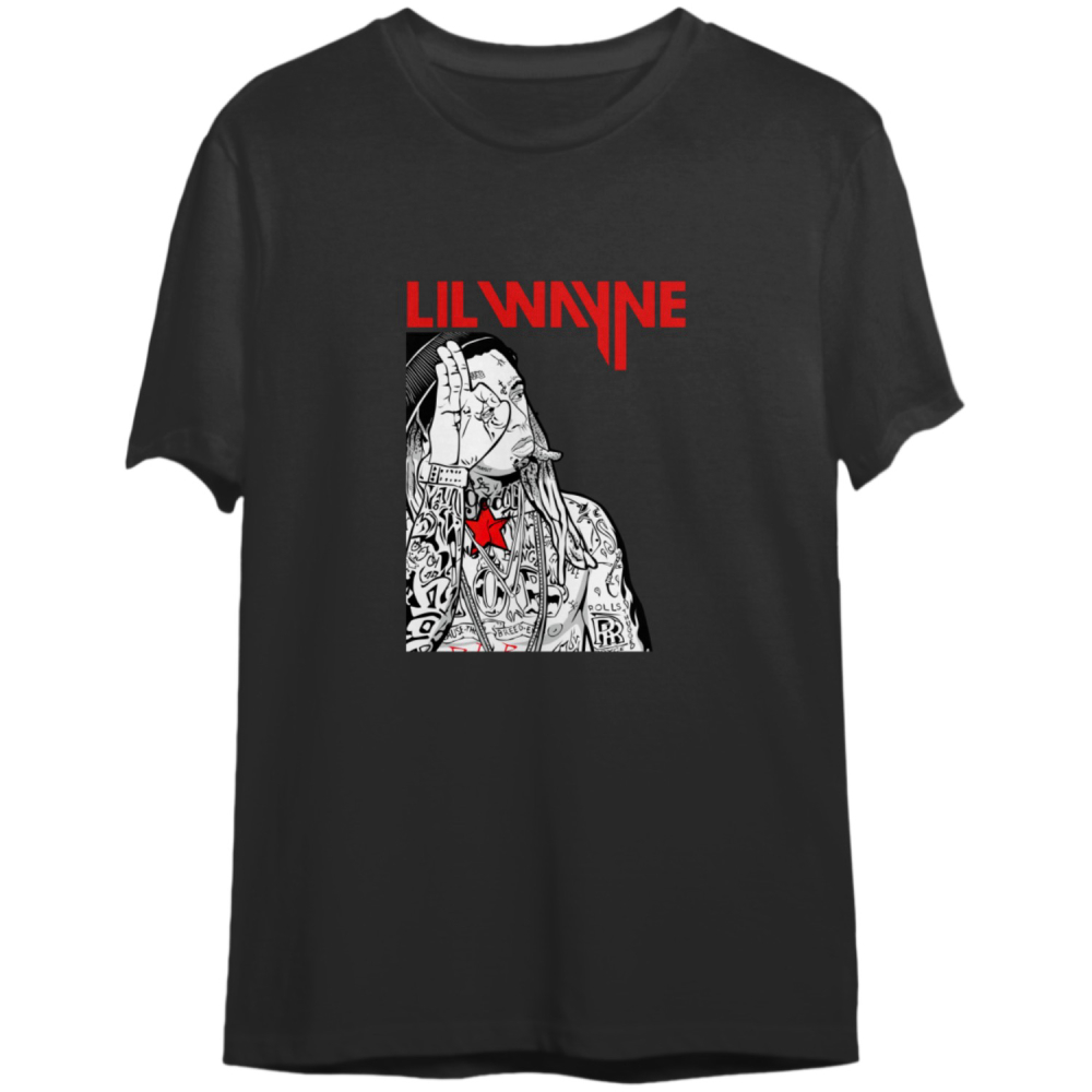 Lil Wayne Rapper 2023 Tour Shirt, Lil Wayne Rapper Fan Shirt