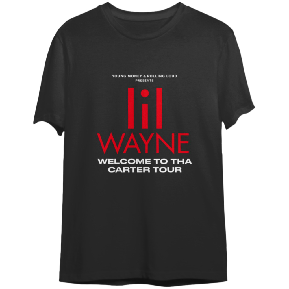 Lil Wayne Rapper 2023 Tour Shirt, Lil Wayne Rapper Fan Shirt, Welcome To The Carter Tour Lil Wayne Shirt