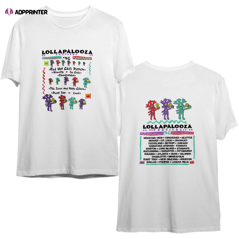 Red Hot Chili Peppers 2022 World Tour T-Shirt