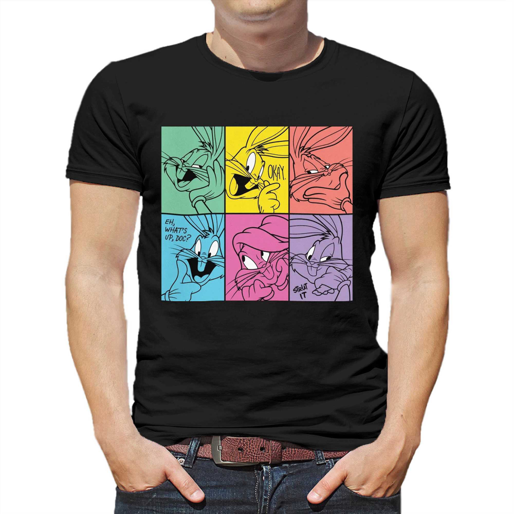 Squidward Tentacles Looney Tunes SpongeBob SquarePants Mashup T-Shirt