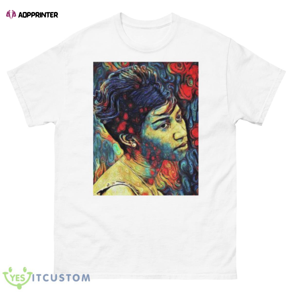 Lovely Aretha Franklin Painting shirt