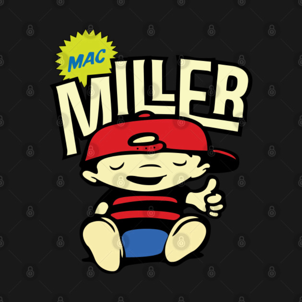 Mac Miller Old School Logo – Mac Miller – T-Shirt
