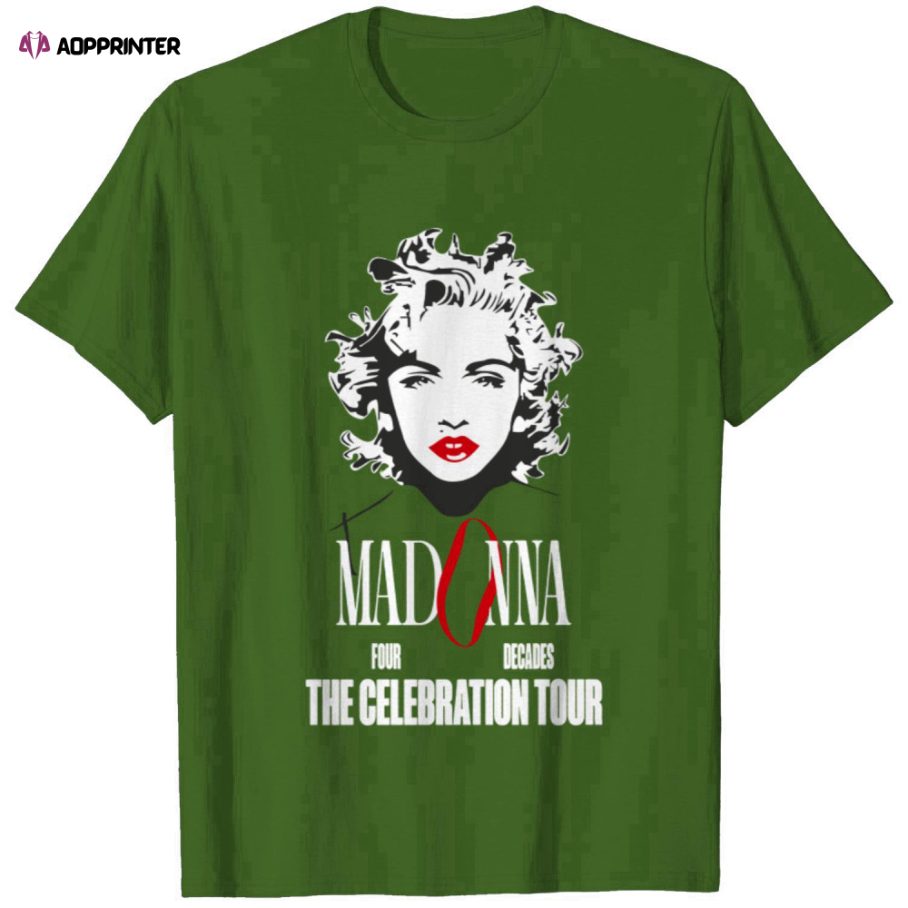 Madonna Celebration Tour Shirts, The Celebration Tour 2023 Shirt, Madonna Merch