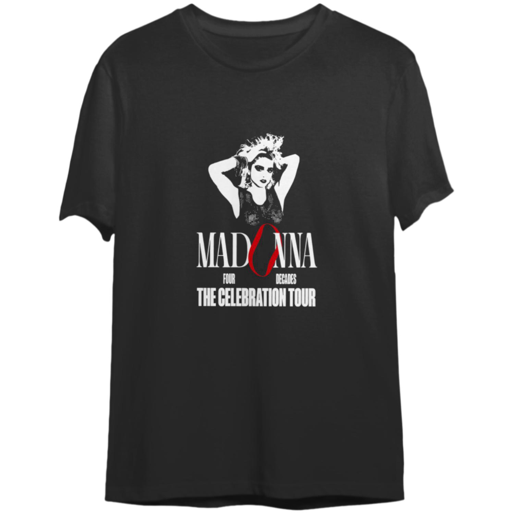 Madonna The Celebration Tour 2023 Shirt Double Sided T-Shirt