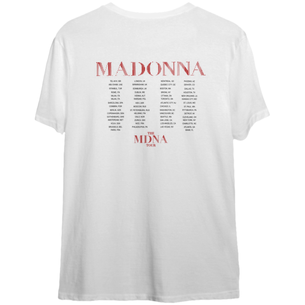 Madonna The MDNA 2012 International Tour T-Shirt