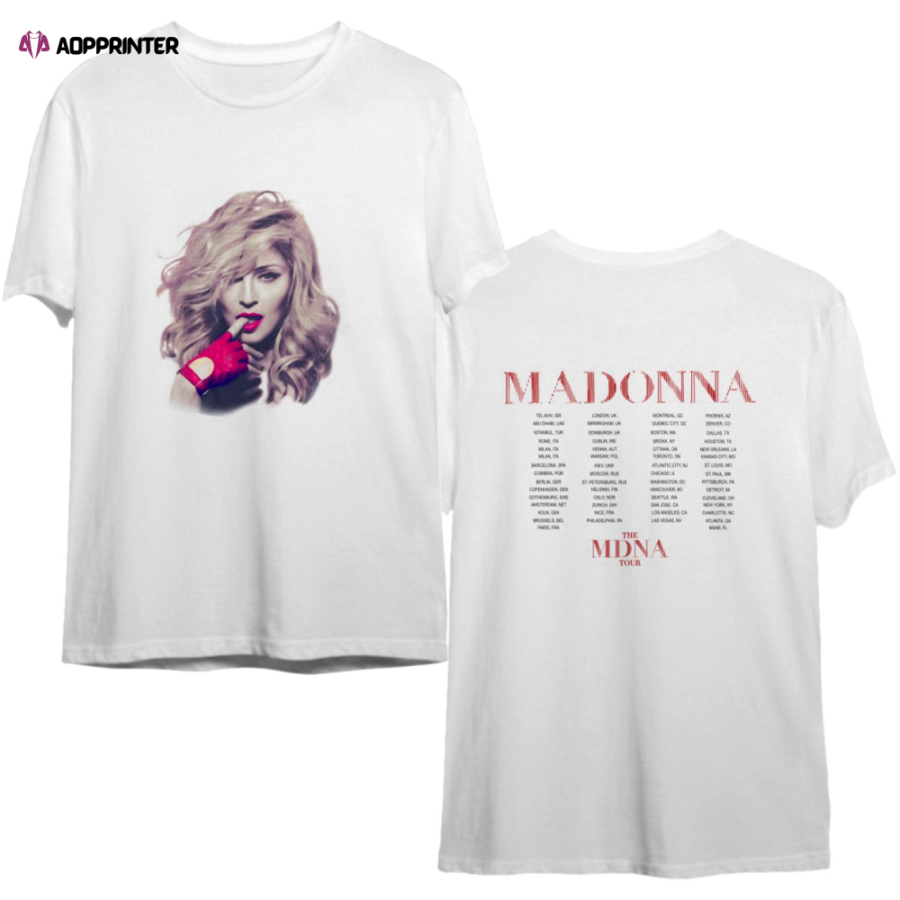 Madonna The MDNA 2012 International Tour T-Shirt