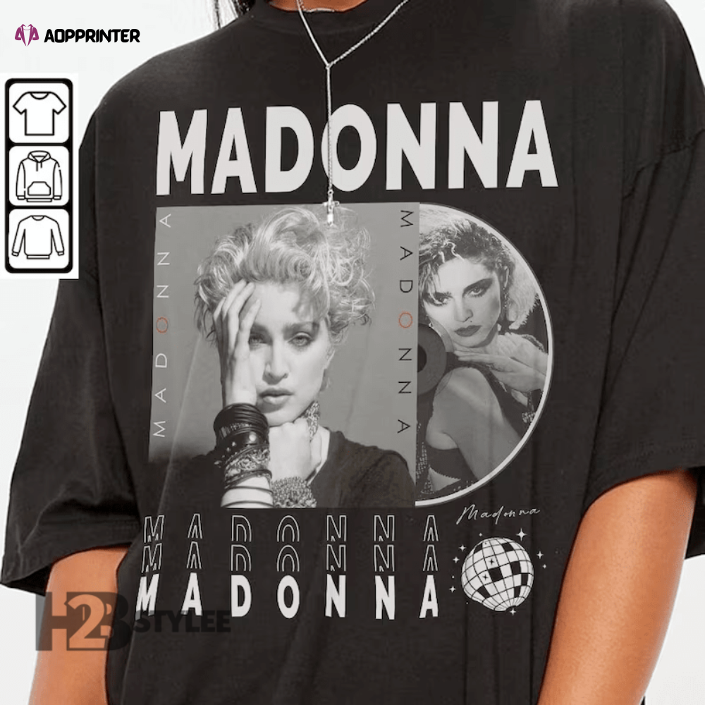 Madonna Celebration Tour Four Decades 65th Anniversary 1958 2023 Signature Shirt