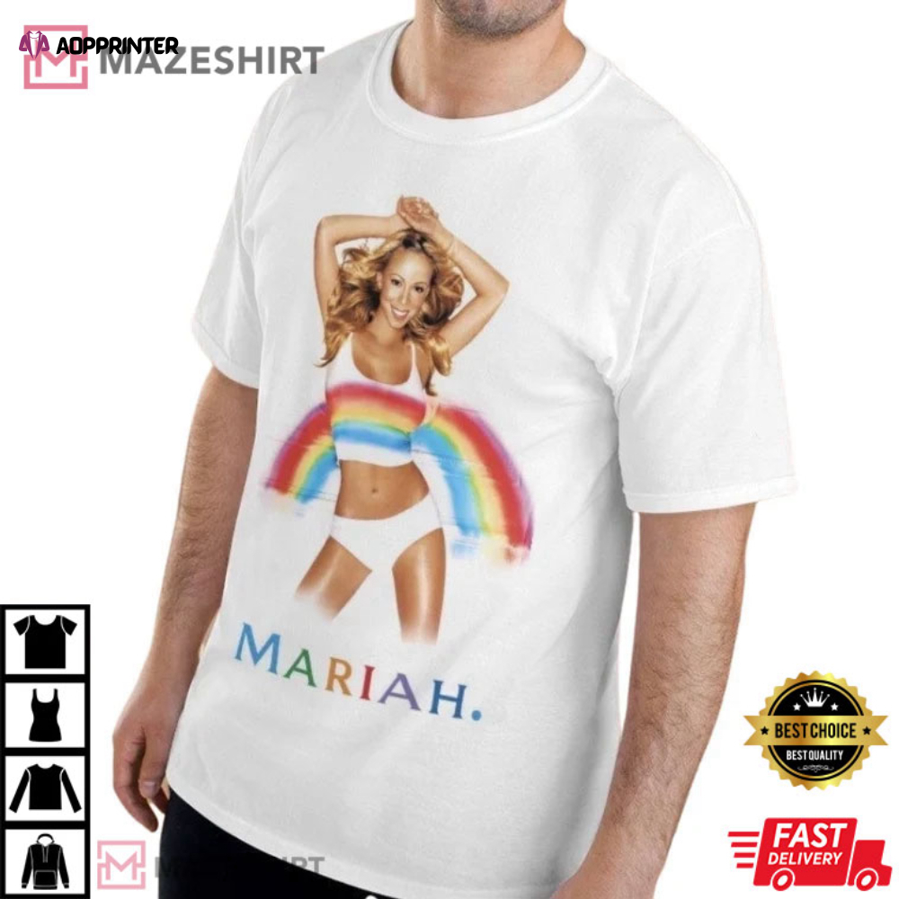 Mariah Carey Rainbow Gift For Fan T-Shirt
