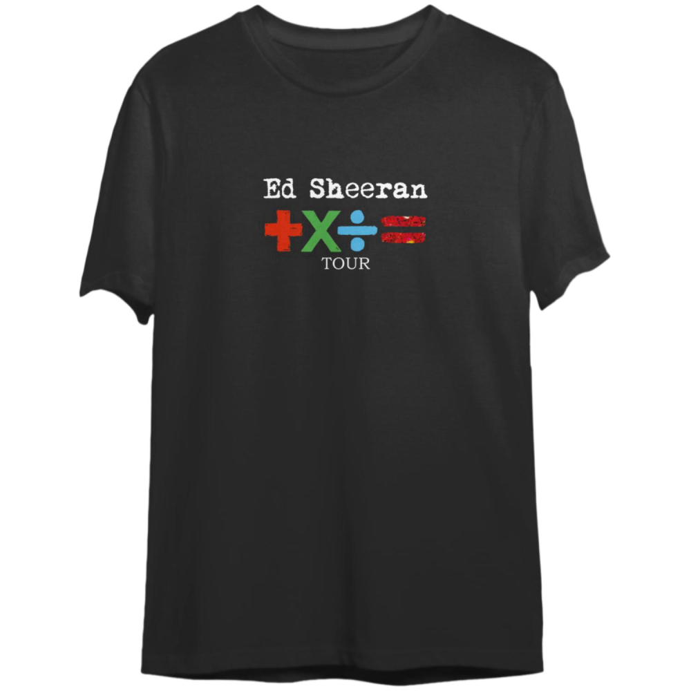 Mathematics Tour 2023 Ed Sheeran Merch Shirt