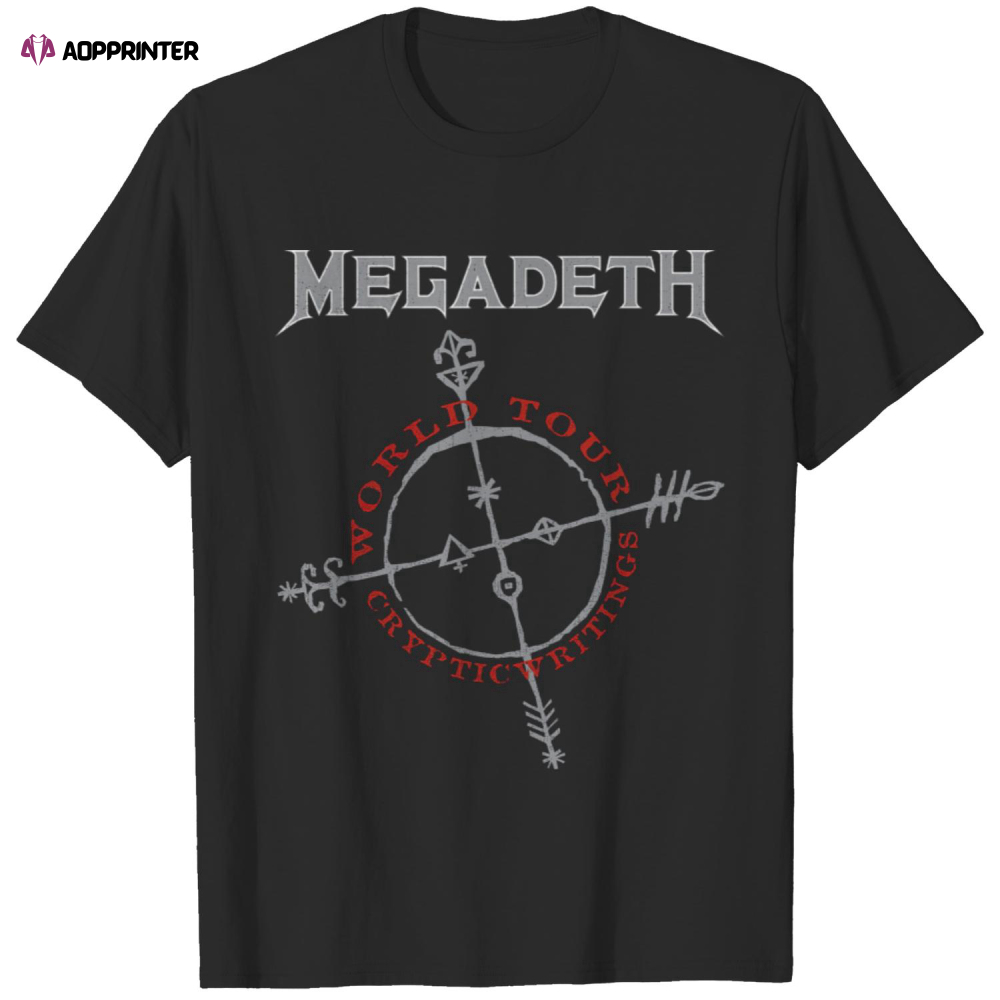 Megadeth Cryptic Writings – Megadeth – T-Shirt