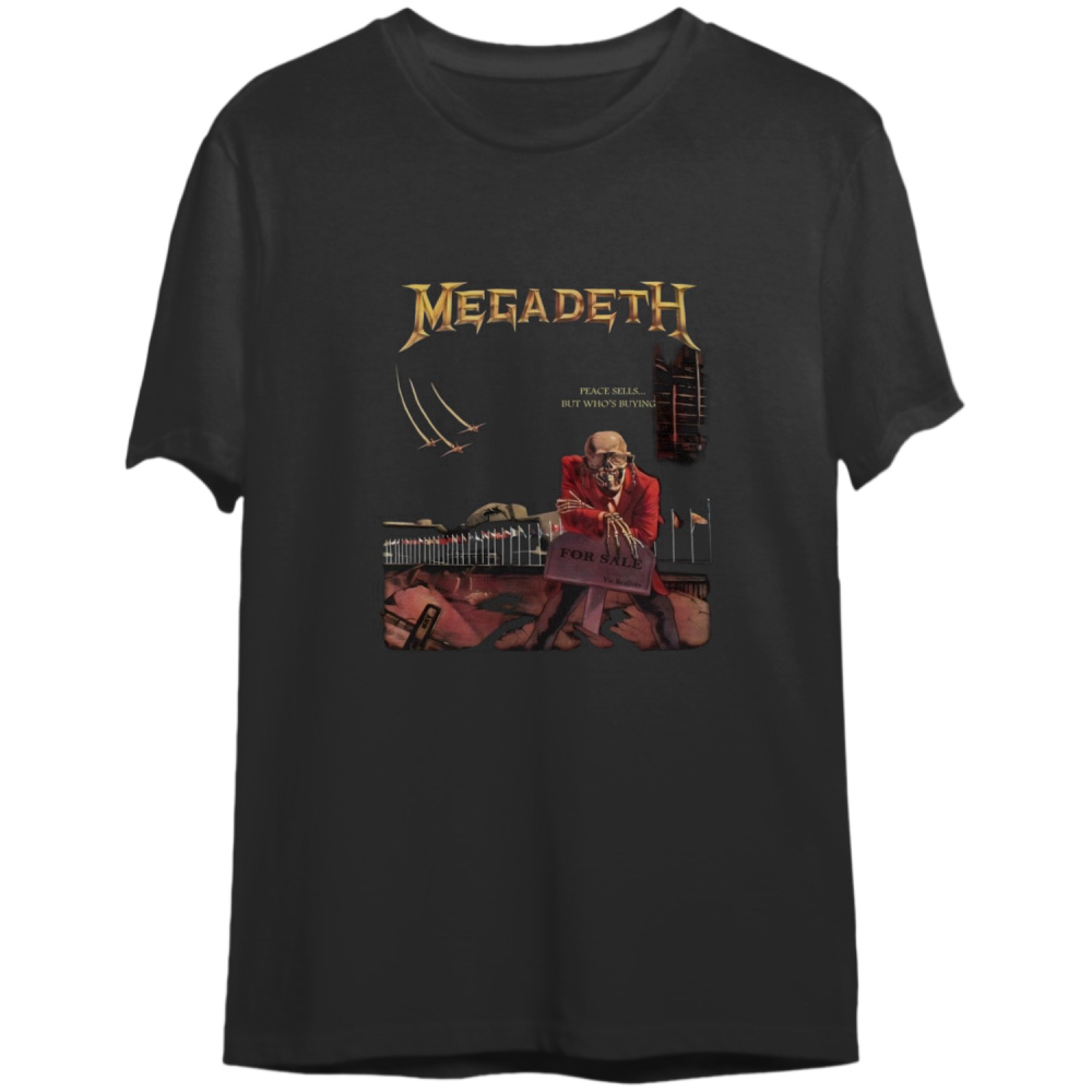 Megadeth Peace Sells But Who’s Buying 1986 New T-Shirt