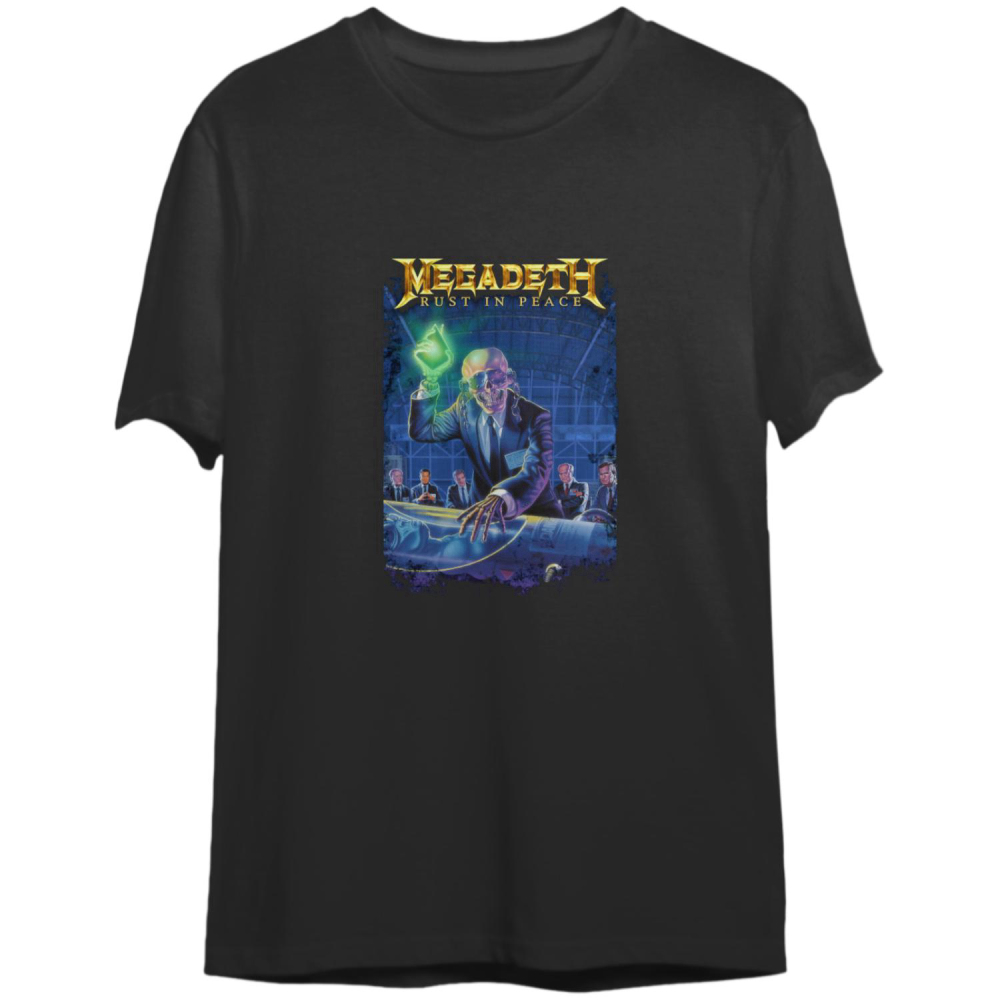 Megadeth T-shirt – Rust in Peace – Megadeth Rust in Peace