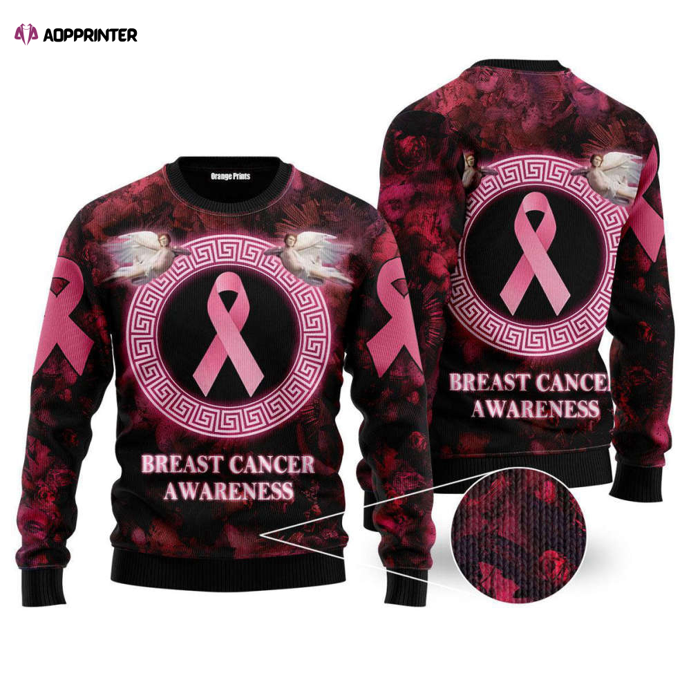 Men & Women s Breast Cancer Awareness Ugly Christmas Sweater – Shop Now!