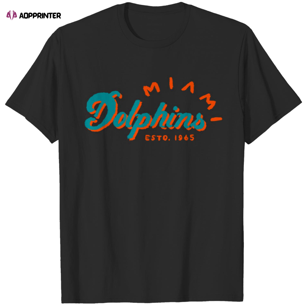 Miami Dolphiiiins 04 – Miami Dolphins – T-Shirt