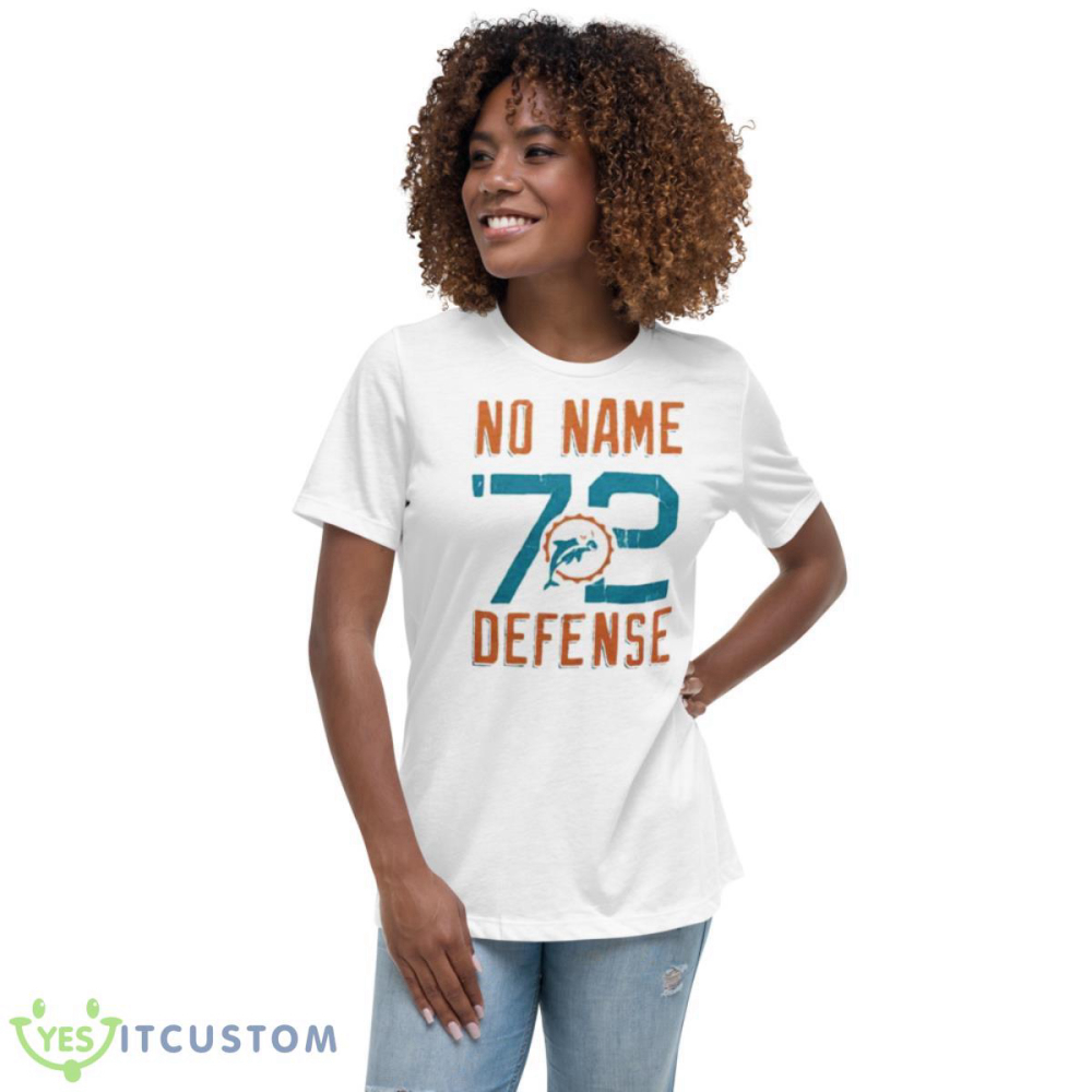 Miami Dolphins 72 No Name Defense Shirt