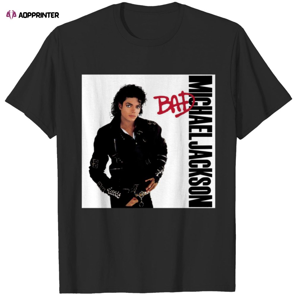 Michael Jackson Bad Album Smooth Criminal 1 T-Shirt