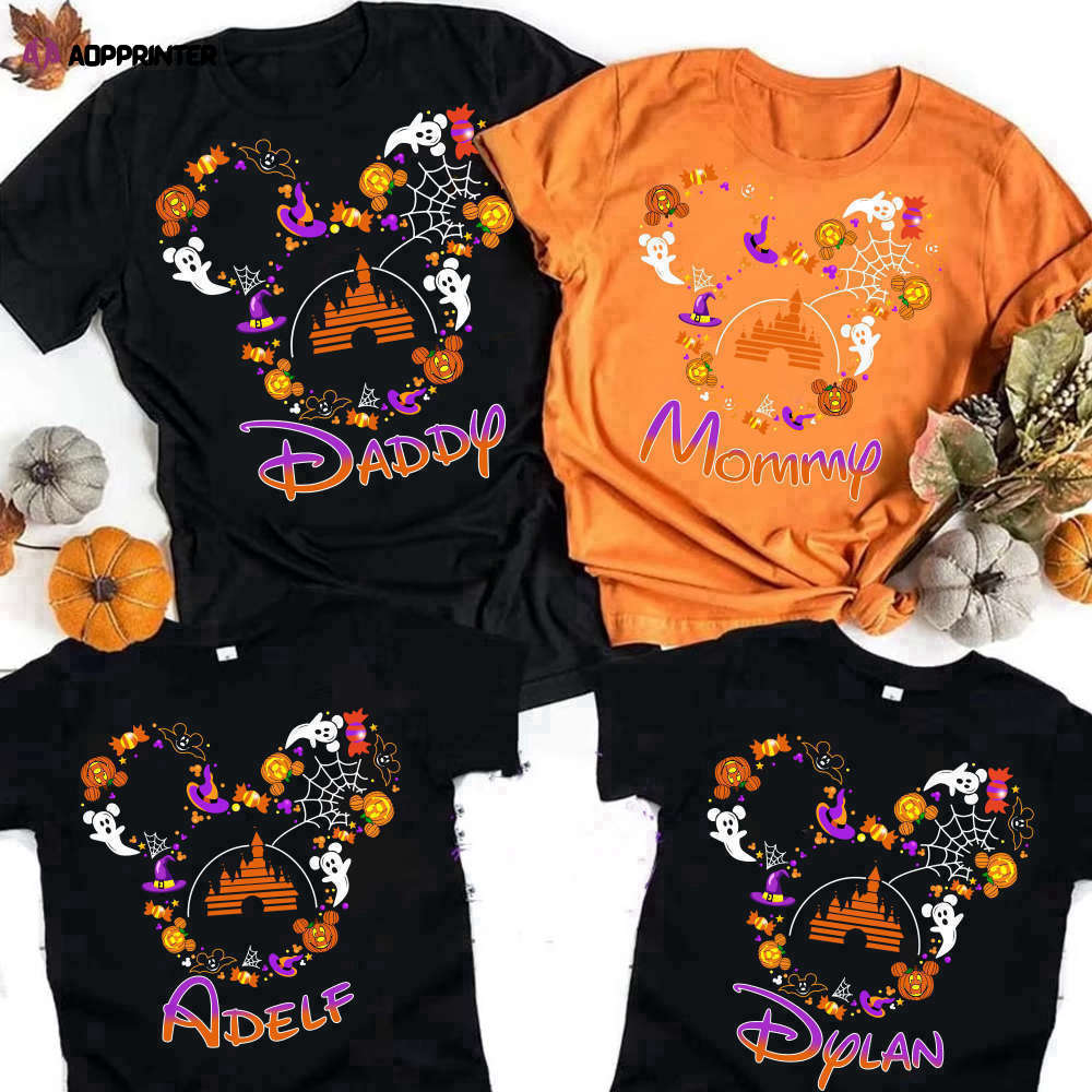 Mickey Family Halloween Shirt, Disney Halloween Family Shirt