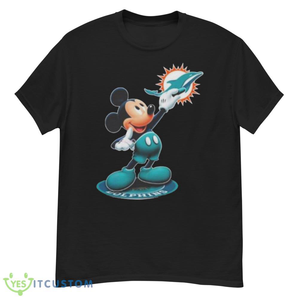 Mickey Mouse Nfl miami dolphins logo 2023 shirt