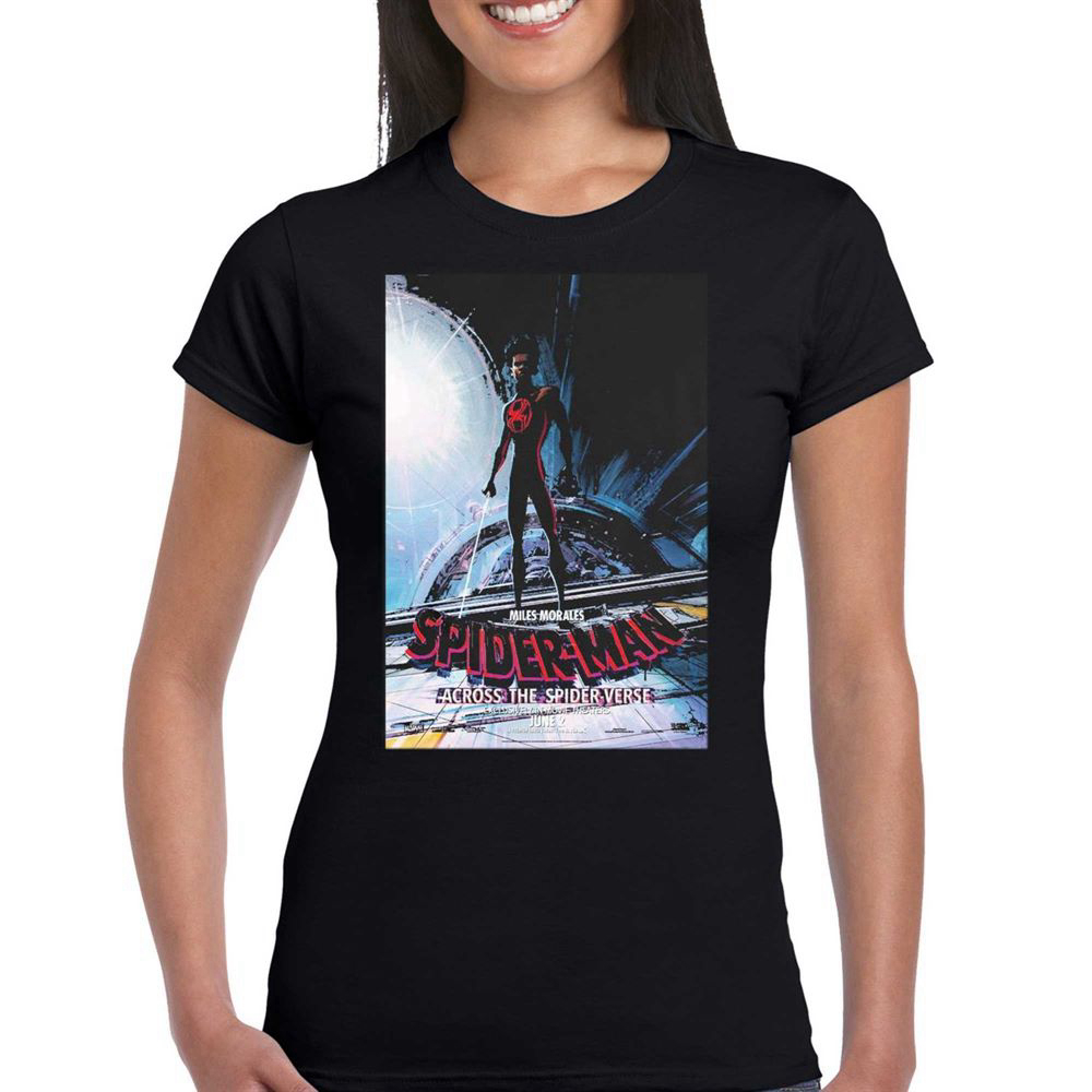 Miles Morales Spider-man Across The Spider Verse Exclusively In Movie Theaters June 2 Shirt