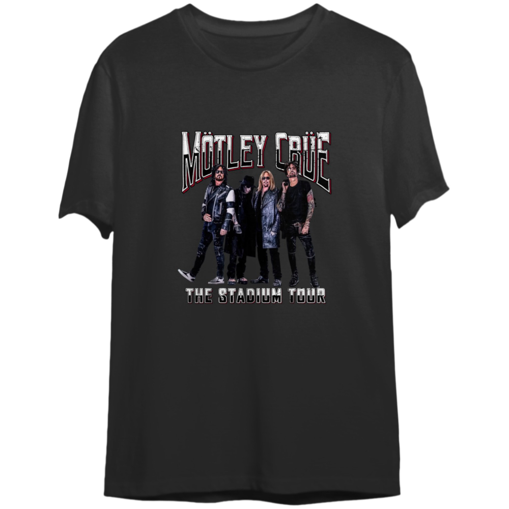 Motley Crue Shirt, The Stadium Tour 2022 T-Shirt