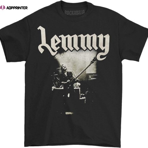 Motorhead Lemmy Men’s Live to Win T-Shirt