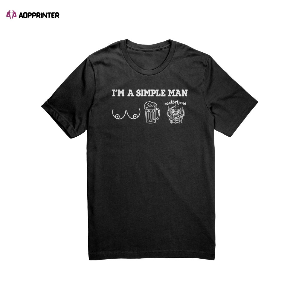 Motorhead simple man T-shirt