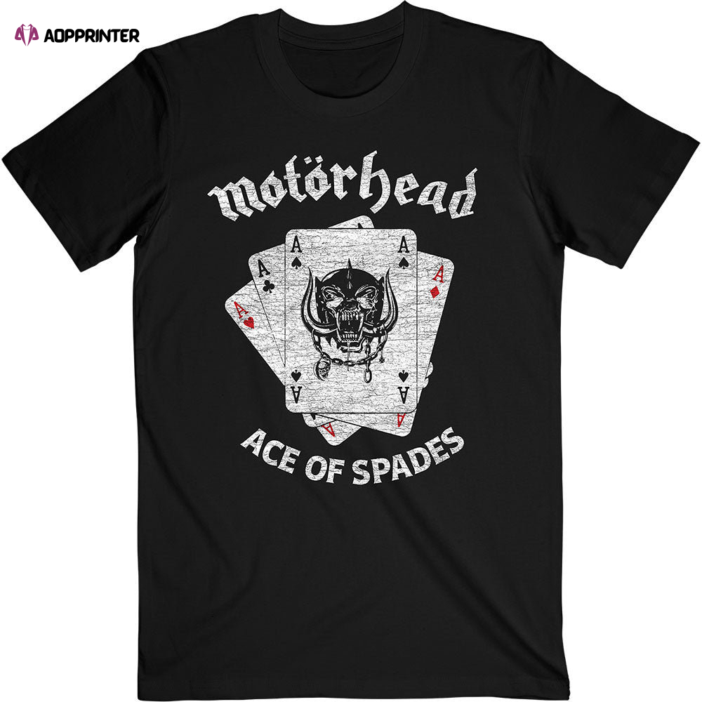 Motorhead T-Shirt: Flat War Pig Aces