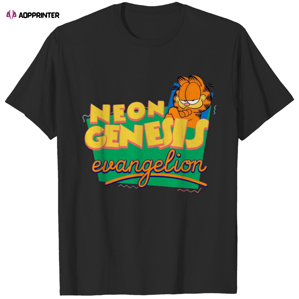 Neon Genesis Evangelion Garfield Classic T-Shirt